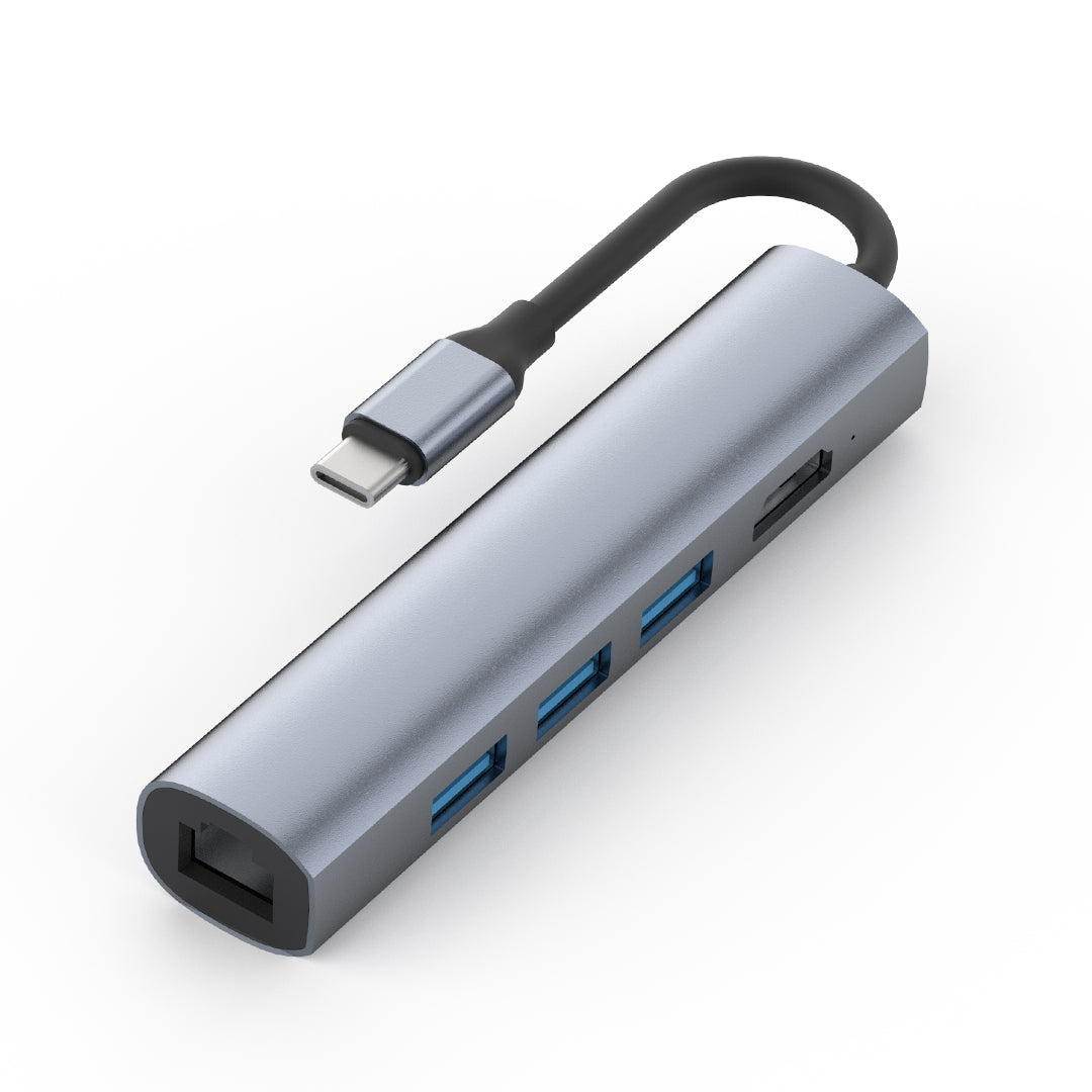Zike 5-in-1 USB-C Hub