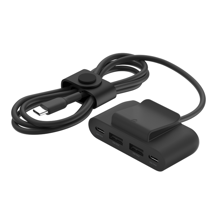 Belkin 4-Port USB Power Extender 2M-Black