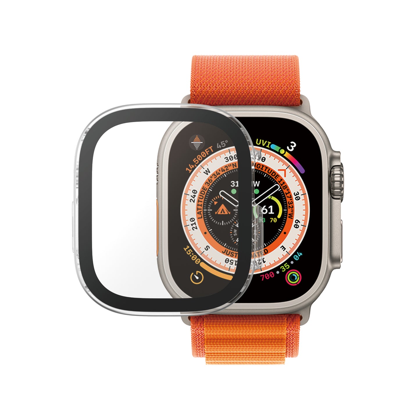 PanzerGlass Full Body Protection for Apple Watch Ultra (49 mm) - Clear