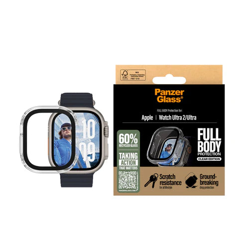 PanzerGlass Screen Protector Apple Watch Ultra 2 49mm - Clear