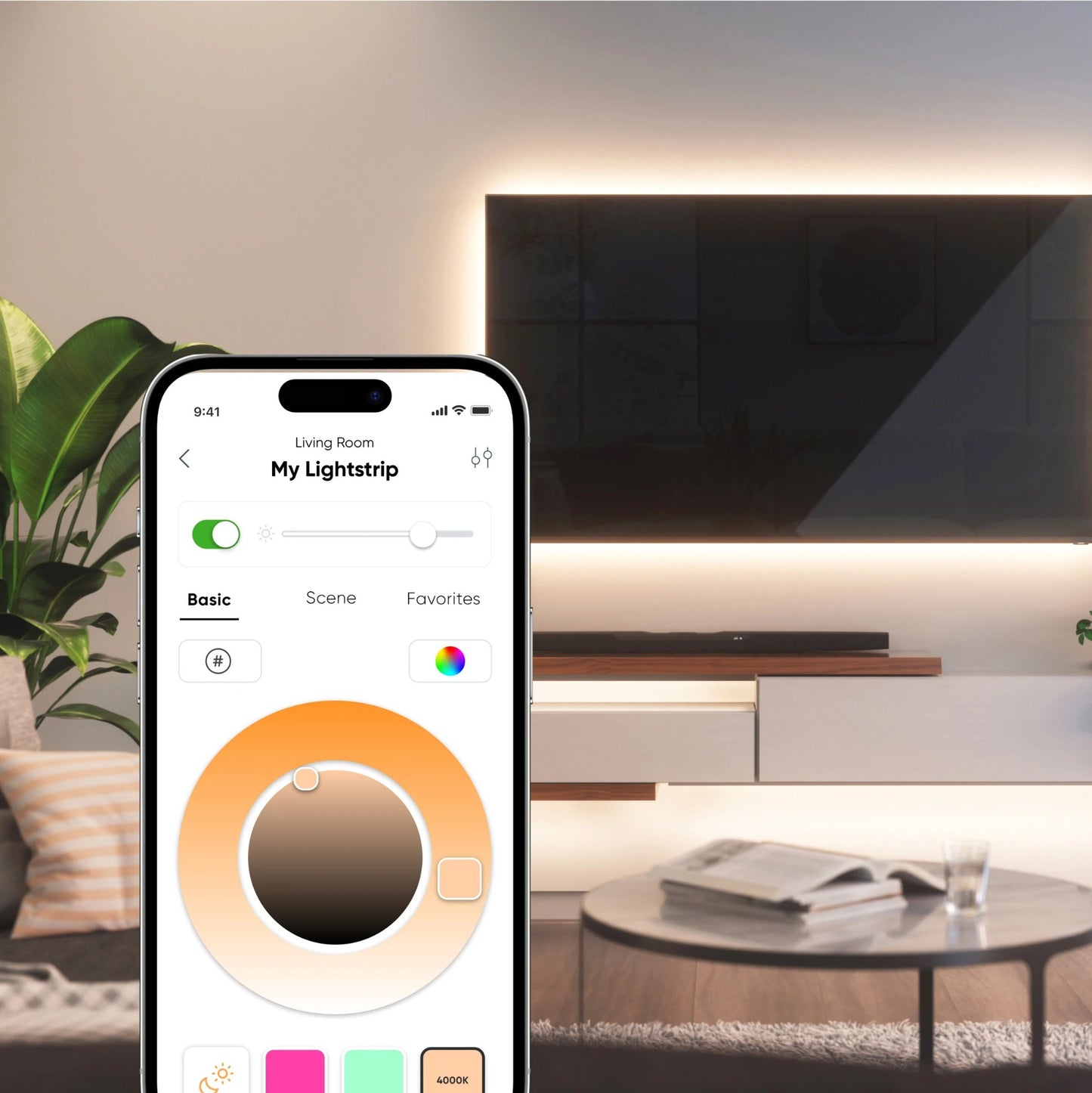 Nanoleaf Essentials Matter Lightstrip Starter Kit 2M