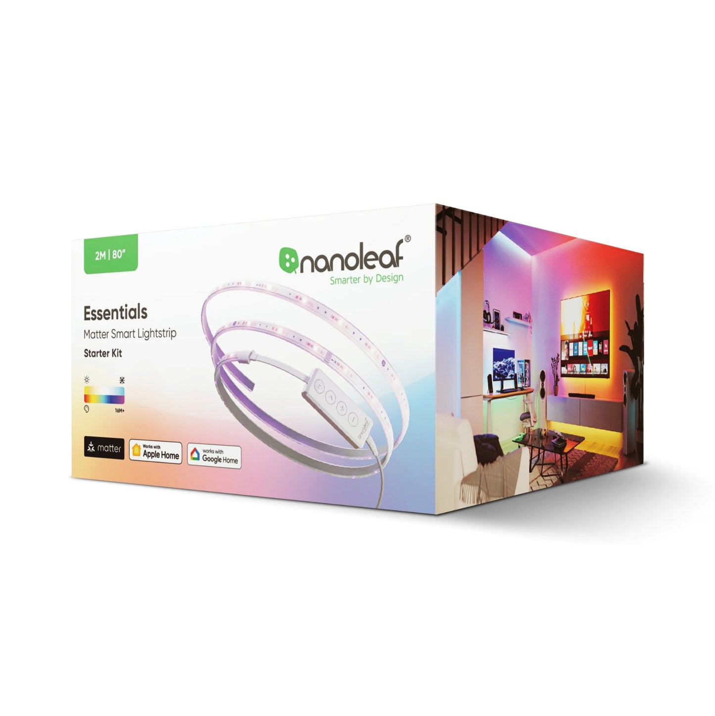 Nanoleaf Essentials Matter Lightstrip Starter Kit 2M