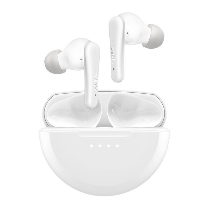 Belkin Soundform Active Noise Cancellation True Wireless Earbuds White