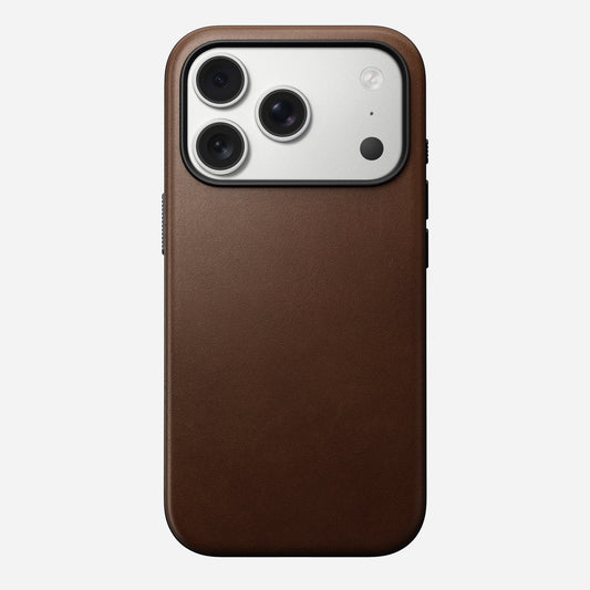Nomad Modern Leather Case iPhone 17 Pro  - Brown