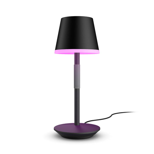 Philips Hue Go Colour Portable Table Lamp Black