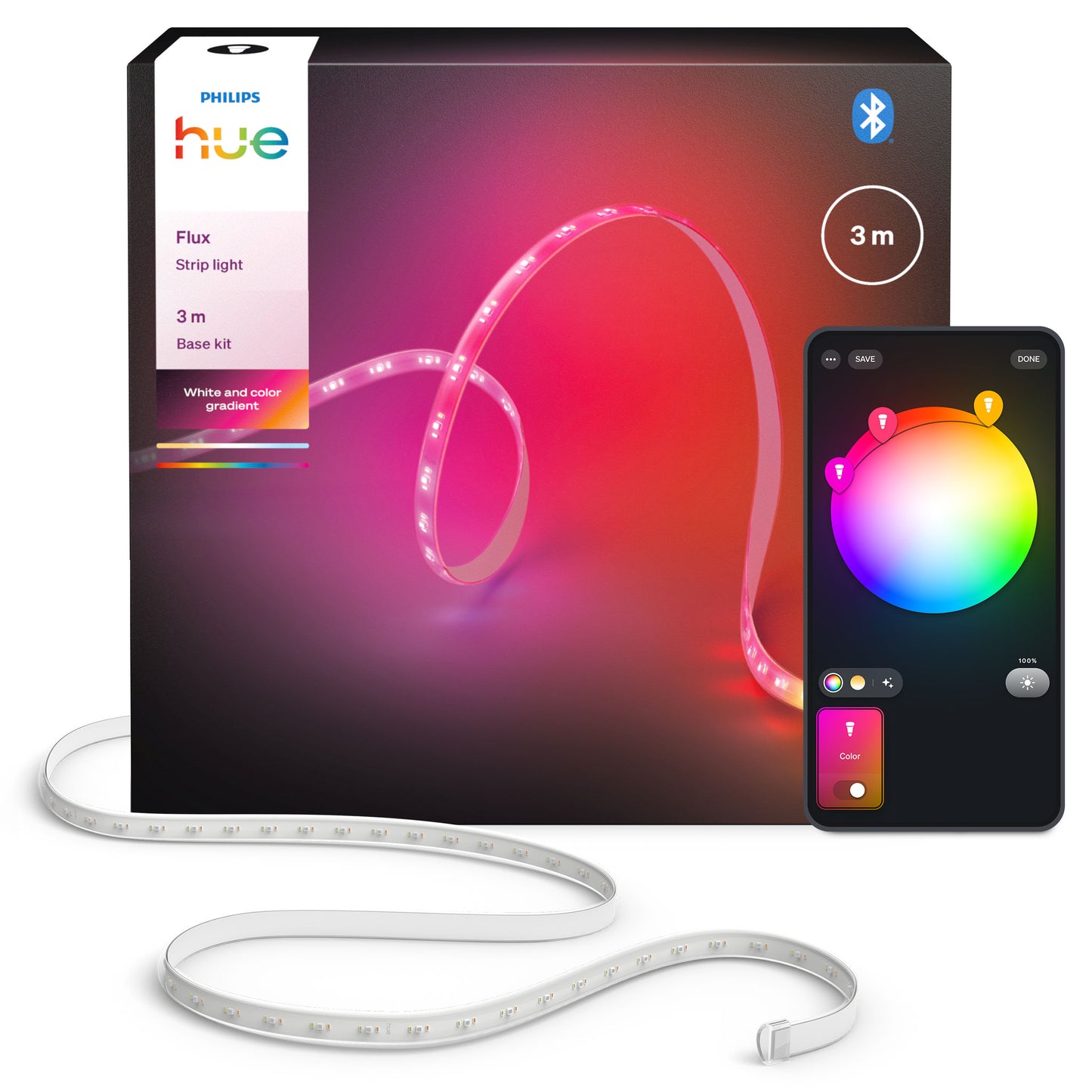 Philips Hue Flux strip light 3m