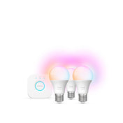 Philips Hue Essential starter kit: 3x E27 smart bulbs - 806 lm