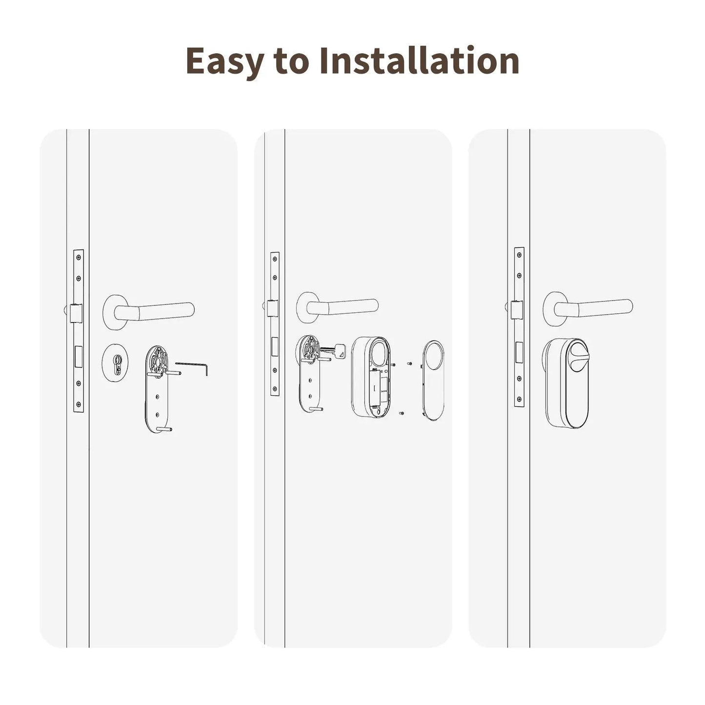 Aqara Smart Lock U200 Lite - Black