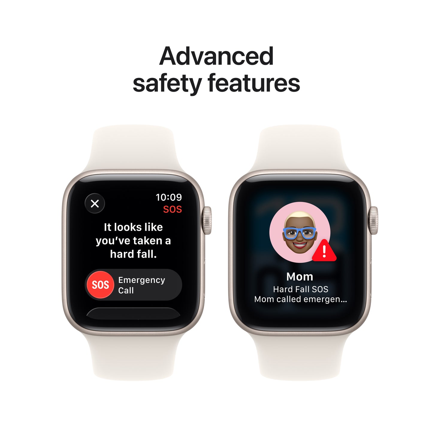 Apple Watch SE 3 GPS 40mm Starlight Aluminium Case with Starlight Sport Band - M/L