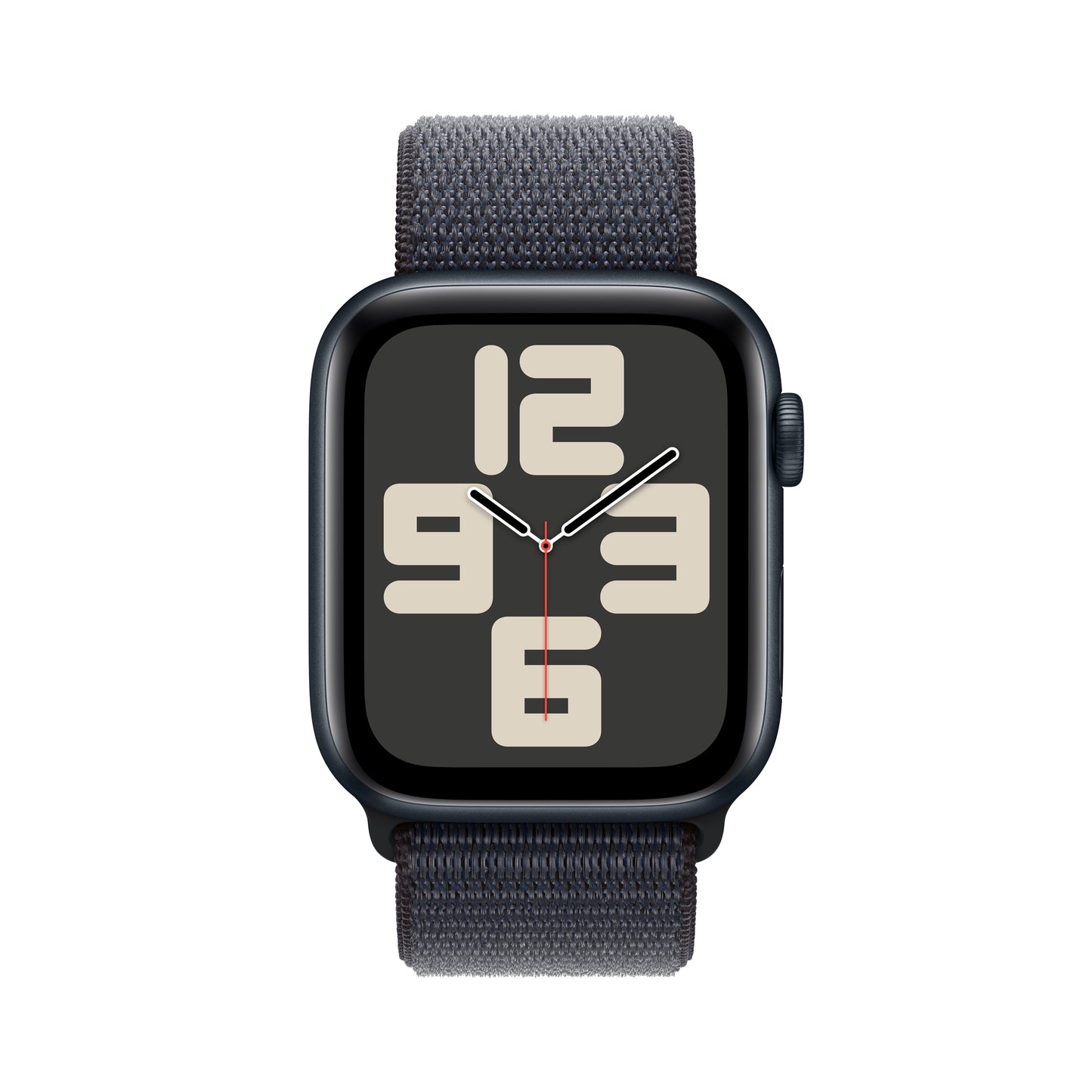 Apple Watch SE GPS 40mm Midnight Aluminum Case with Ink Sport Loop