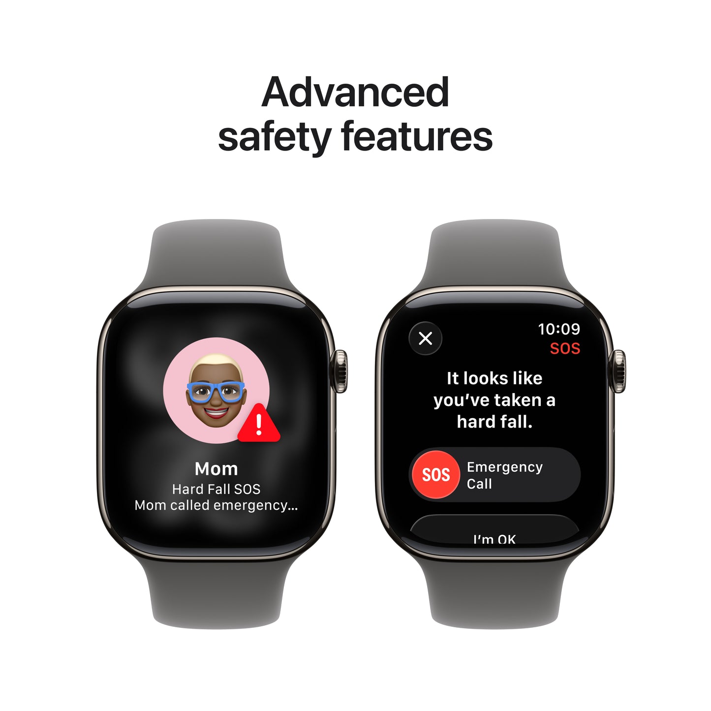 Apple Watch Series 11 GPS + Cellular 42mm Natural Titanium Case with Stone Grey Sport Band - S/M