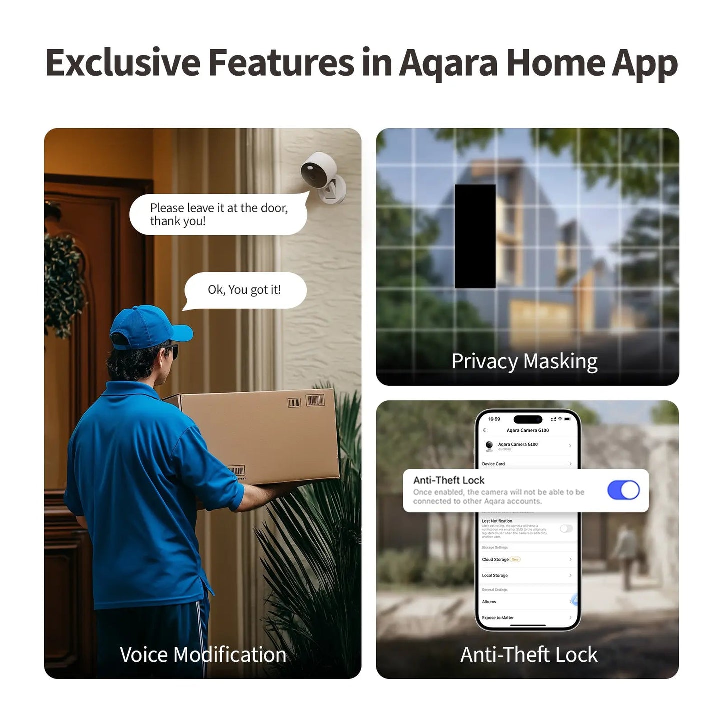 Aqara Camera G100 - Black