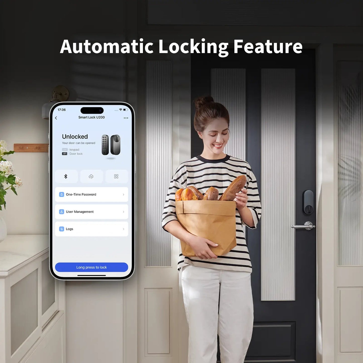 Aqara Smart Lock U200 (Offline, Black)