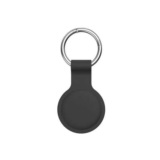 iStorm essentials - Silicone keyring for AirTag - Black