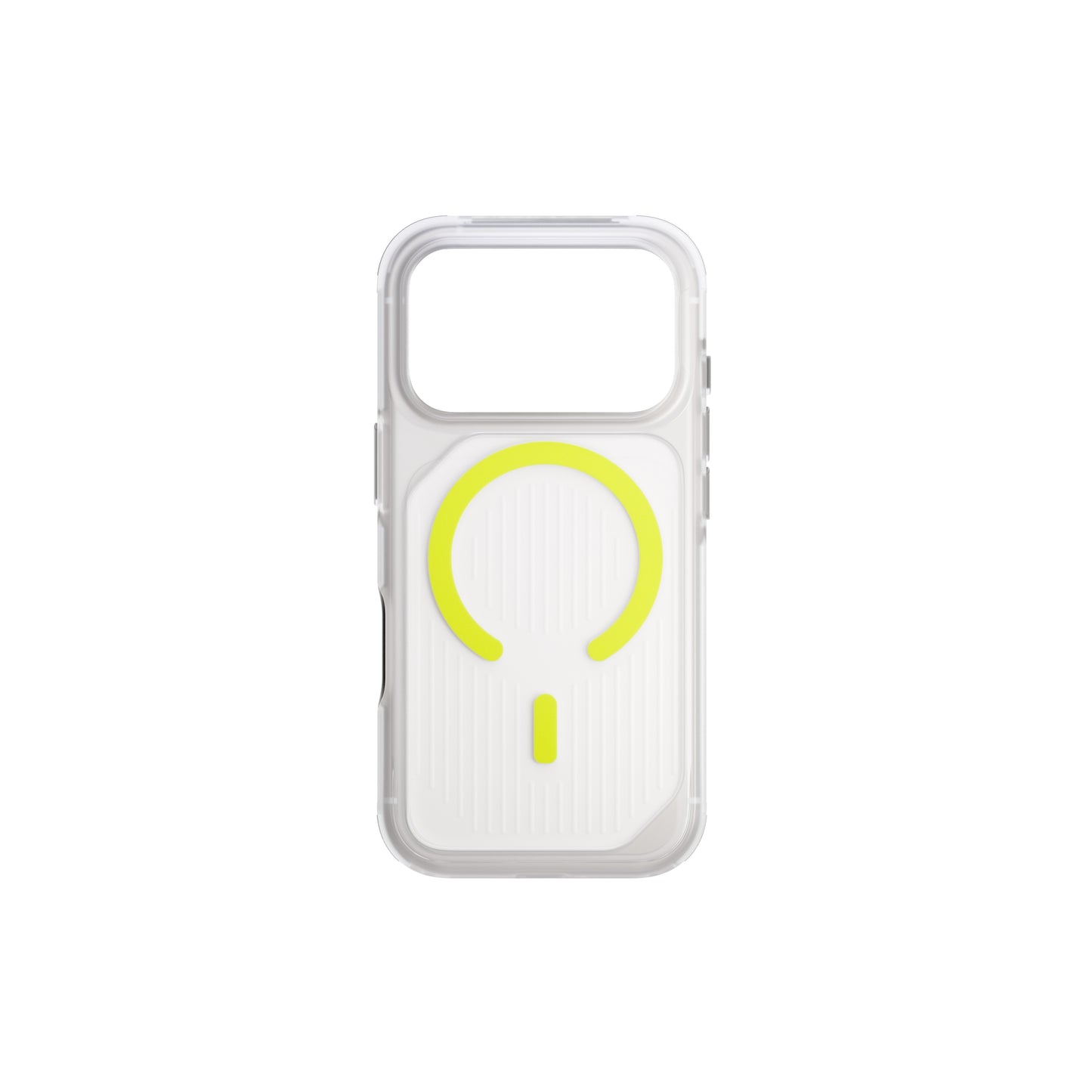 Uniq Combat Active iPhone 17 Pro Case Magclick - Clear/Lime