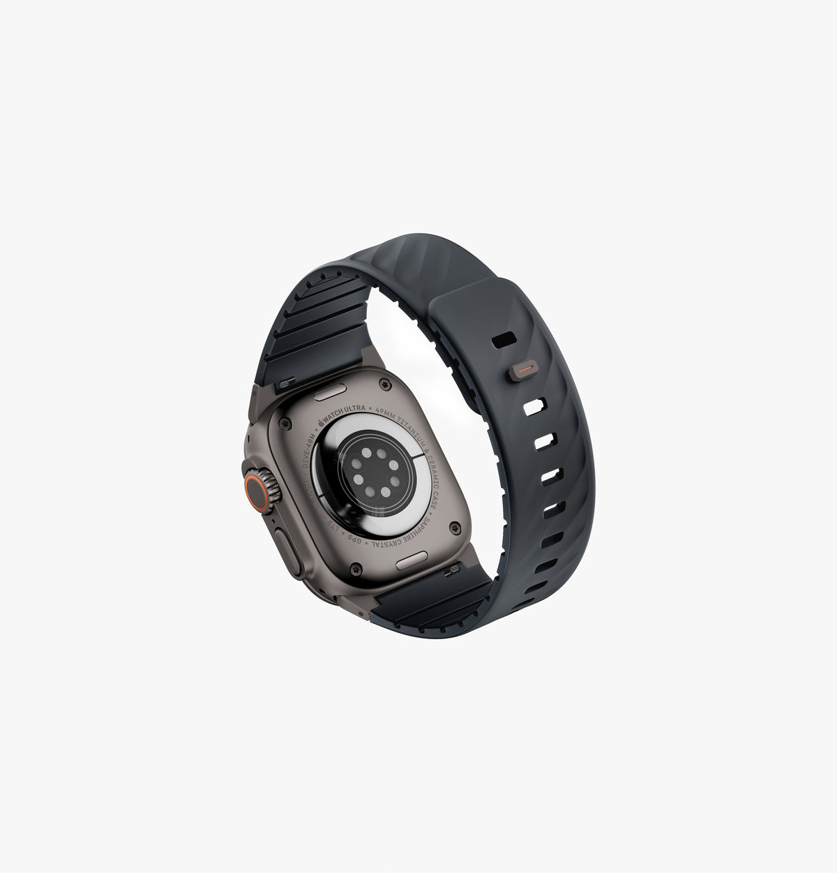 Uniq Fluo Magnetic Strap With Connector Bundle 49-40mm - Midnight Black