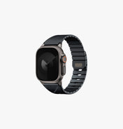 Uniq Fluo Magnetic Strap With Connector Bundle 49-40mm - Midnight Black