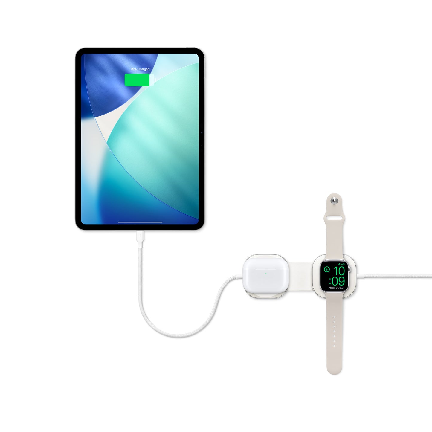Zens Charging Cable USB C-C Pro 3 White