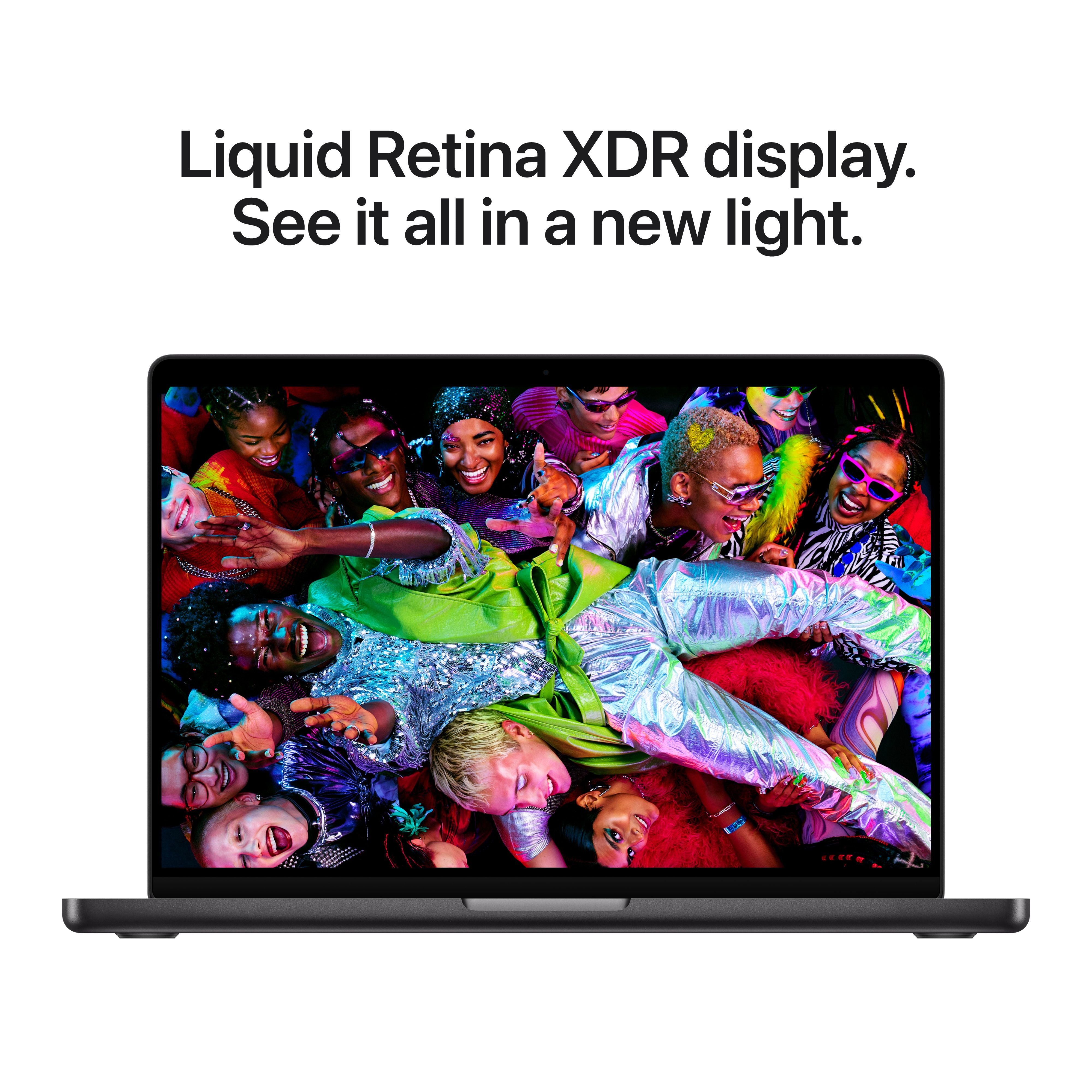 14-inch MacBook Pro: Apple M5 chip with 10-core CPU and 10-core GPU, 1