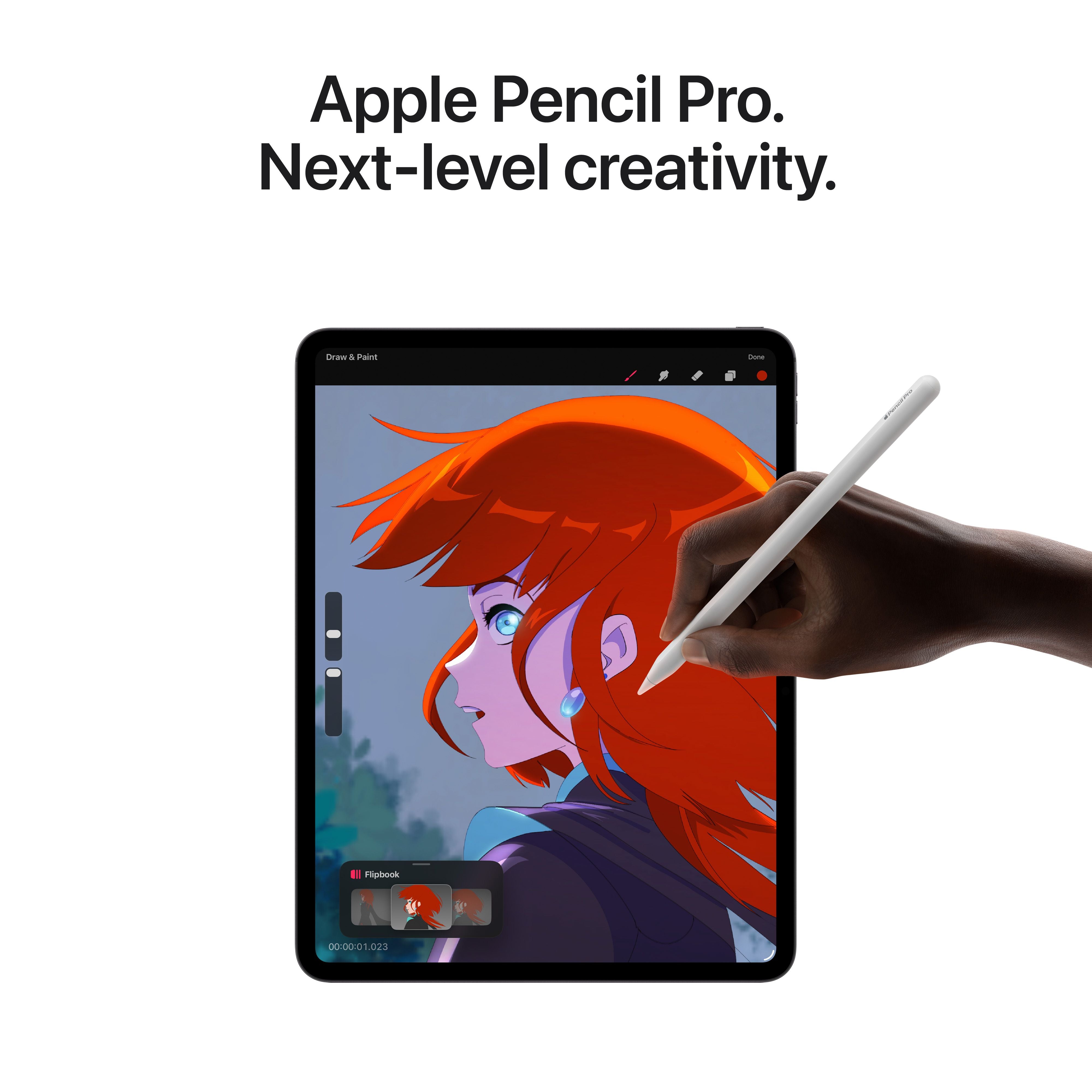 13-inch iPad Pro Wi-Fi + Cellular 256GB Standard Glass - Silver (M5)