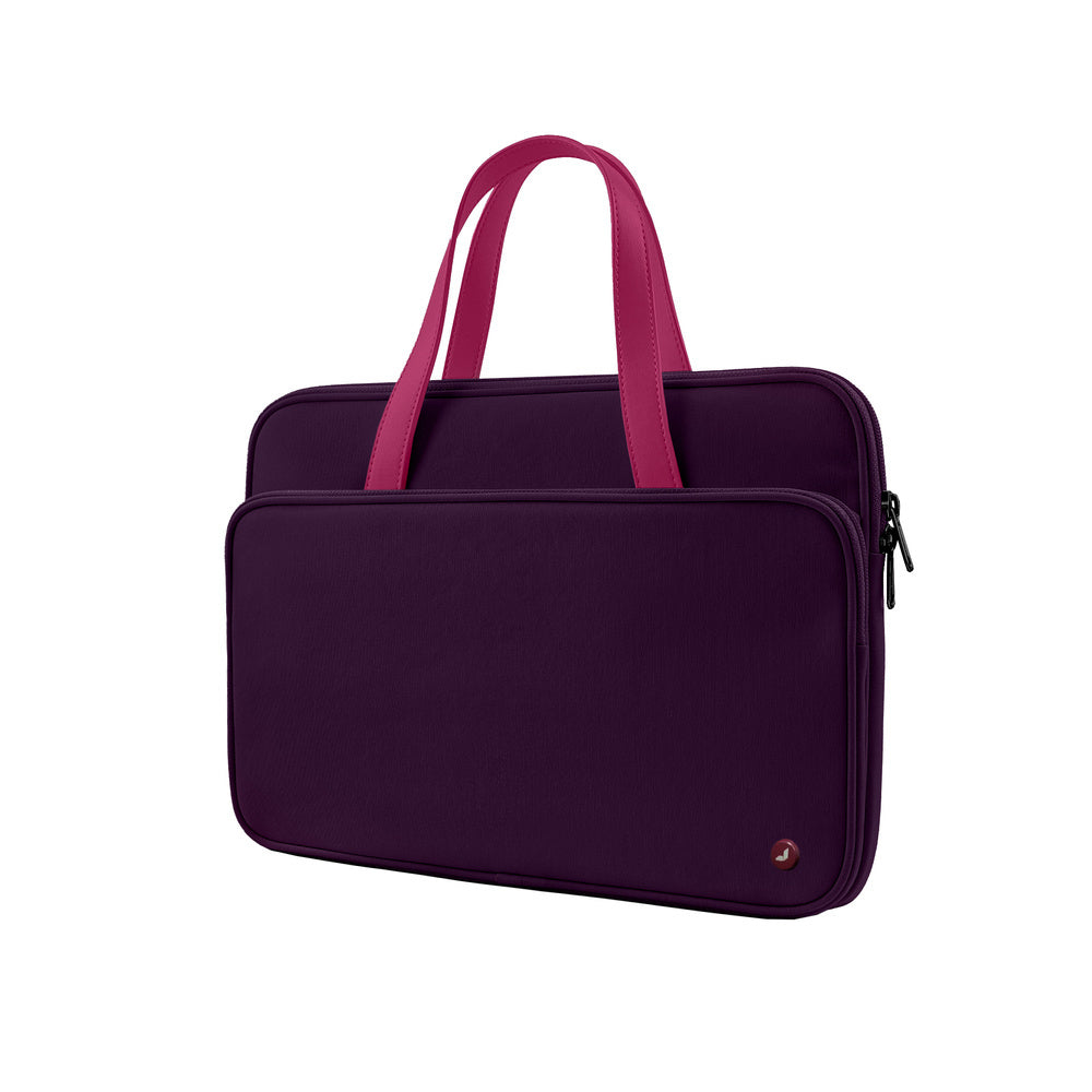 JCPal Milan Briefcase, 13"/14" Violet