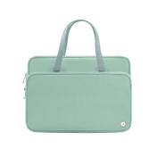 JCPal Milan Briefcase, 13"/14" Mint Green