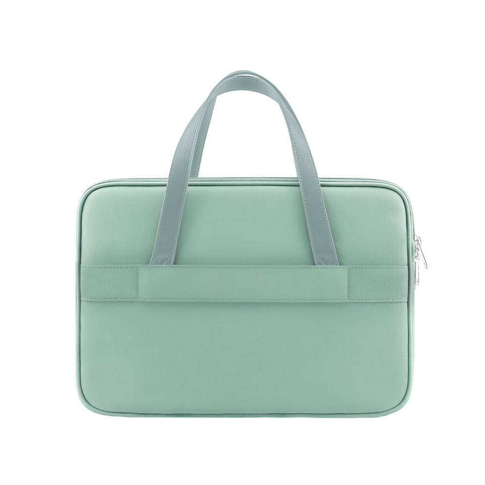 JCPal Milan Briefcase, 13"/14" Mint Green