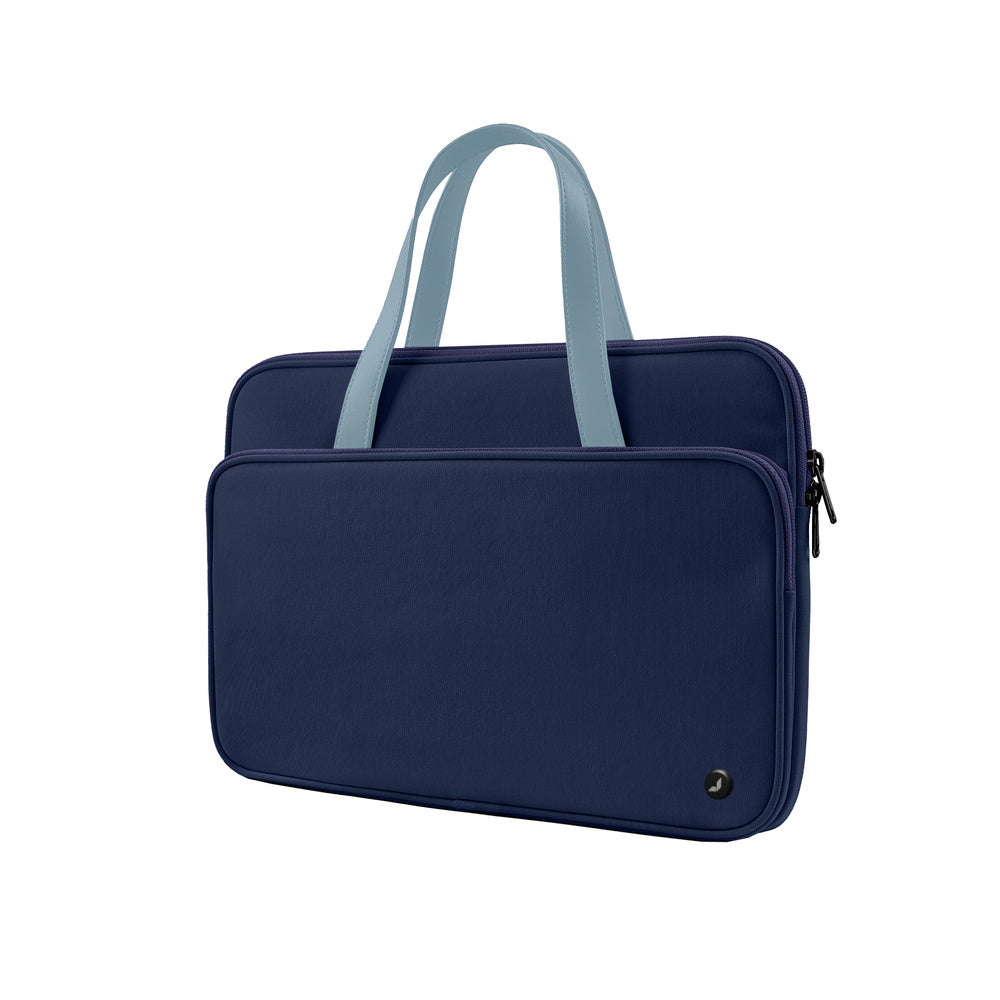 JCPal Milan Briefcase, 13"/14" Midnight Blue