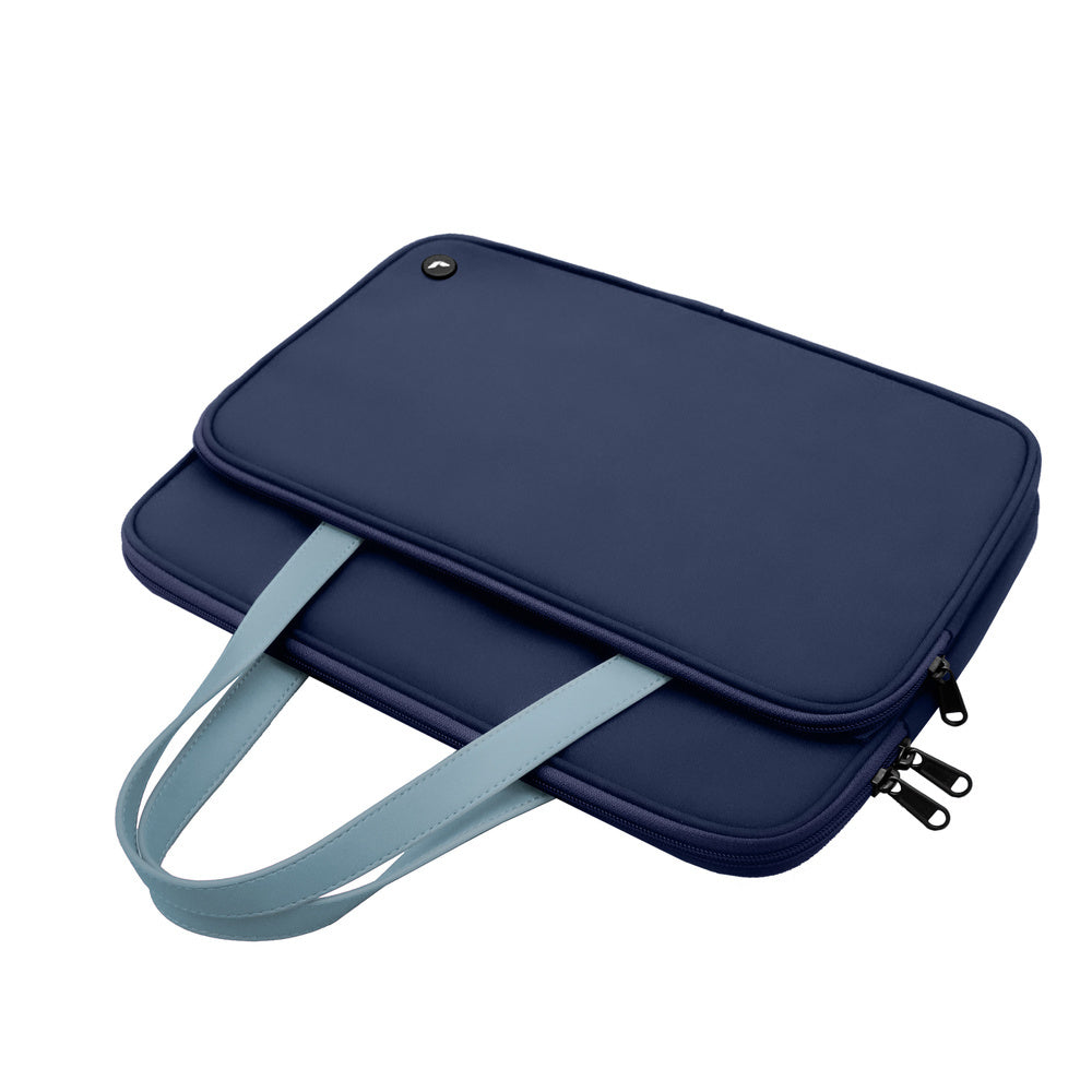 JCPal Milan Briefcase, 13"/14" Midnight Blue