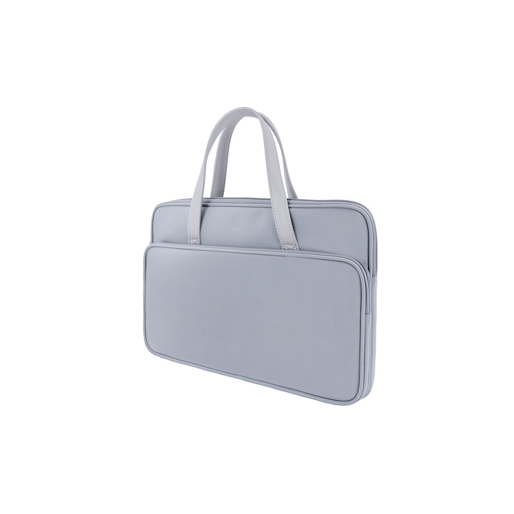 JCPal Milan Briefcase, 13"/14" Agate Grey