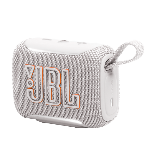 JBL GO 5 Portable Bluetooth Speaker – White