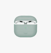 Uniq Lino Hybrid Liquid Silicone AirPods 4th Case - Green