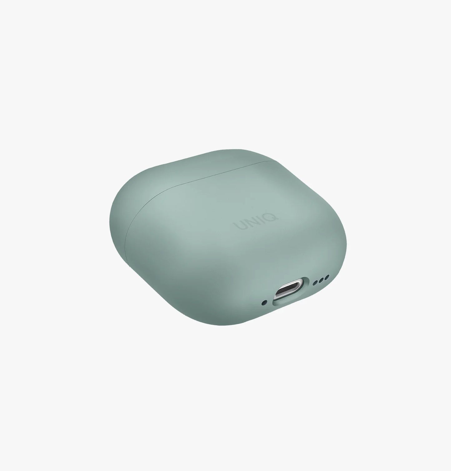 Uniq Lino Hybrid Liquid Silicone AirPods 4th Case - Green