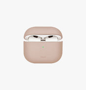 Uniq Lino Hybrid Liquid Silicone AirPods 4th Case - Blush Pink