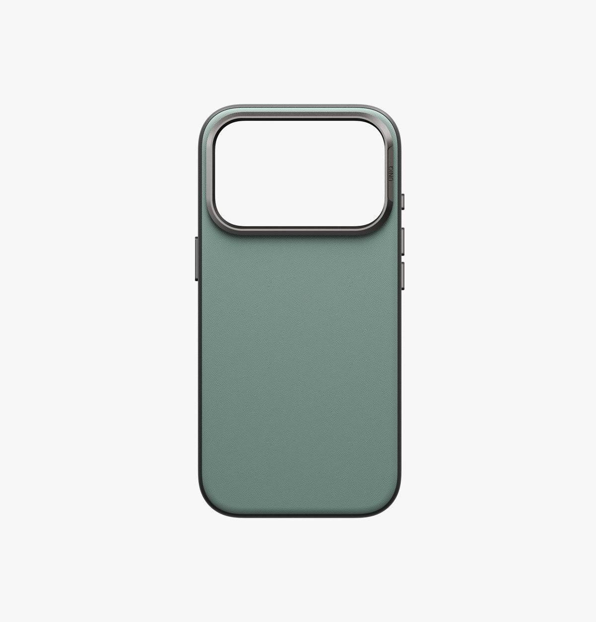 Uniq Lyden DS Vegan Leather iPhone 18 Pro Max Case - Sage Steel