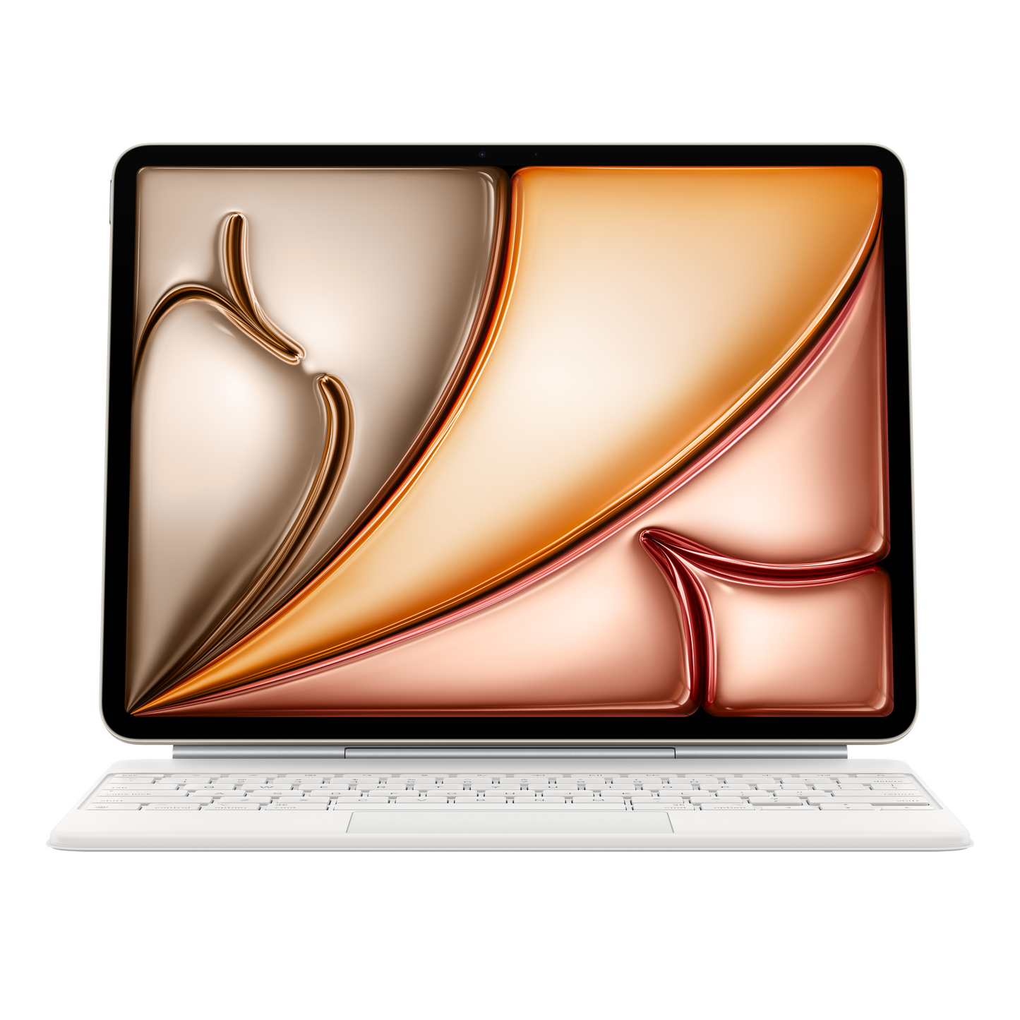 Magic Keyboard for iPad Air 13-inch (M3) - Greek - White