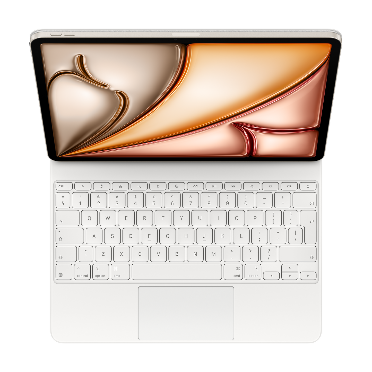 Magic Keyboard for iPad Air 13-inch (M3) - Greek - White