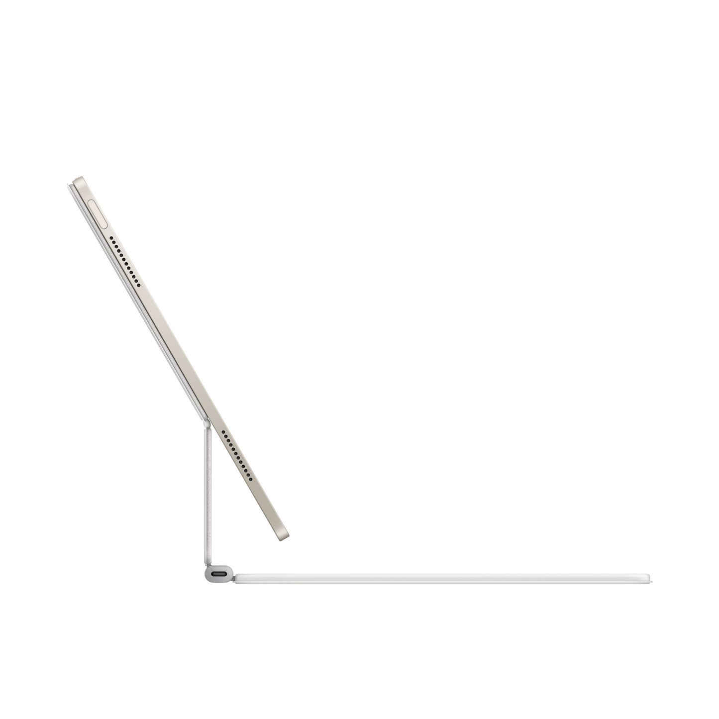 Magic Keyboard for iPad Air 13-inch (M3) - Greek - White