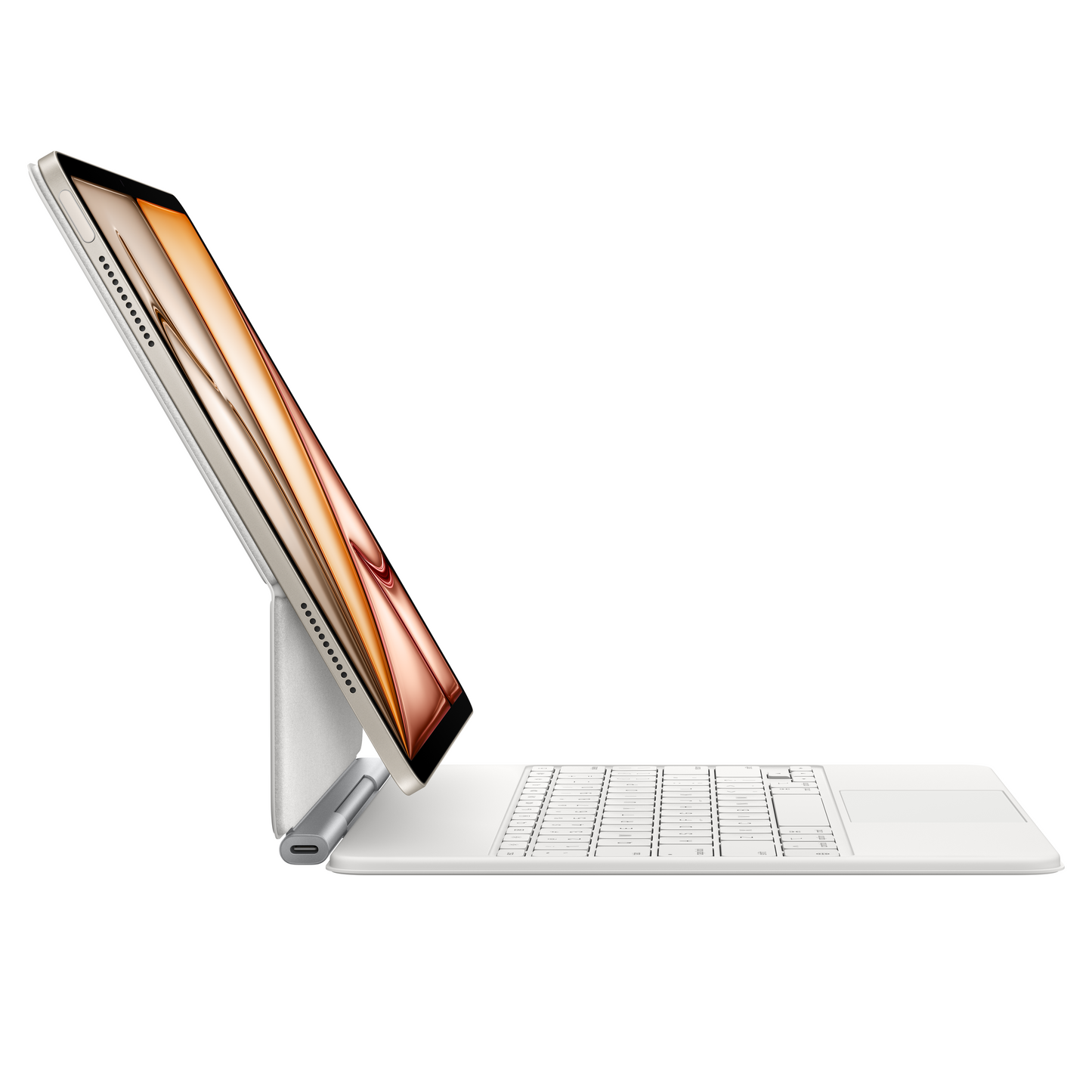 Magic Keyboard for iPad Air 13-inch (M3) - Greek - White