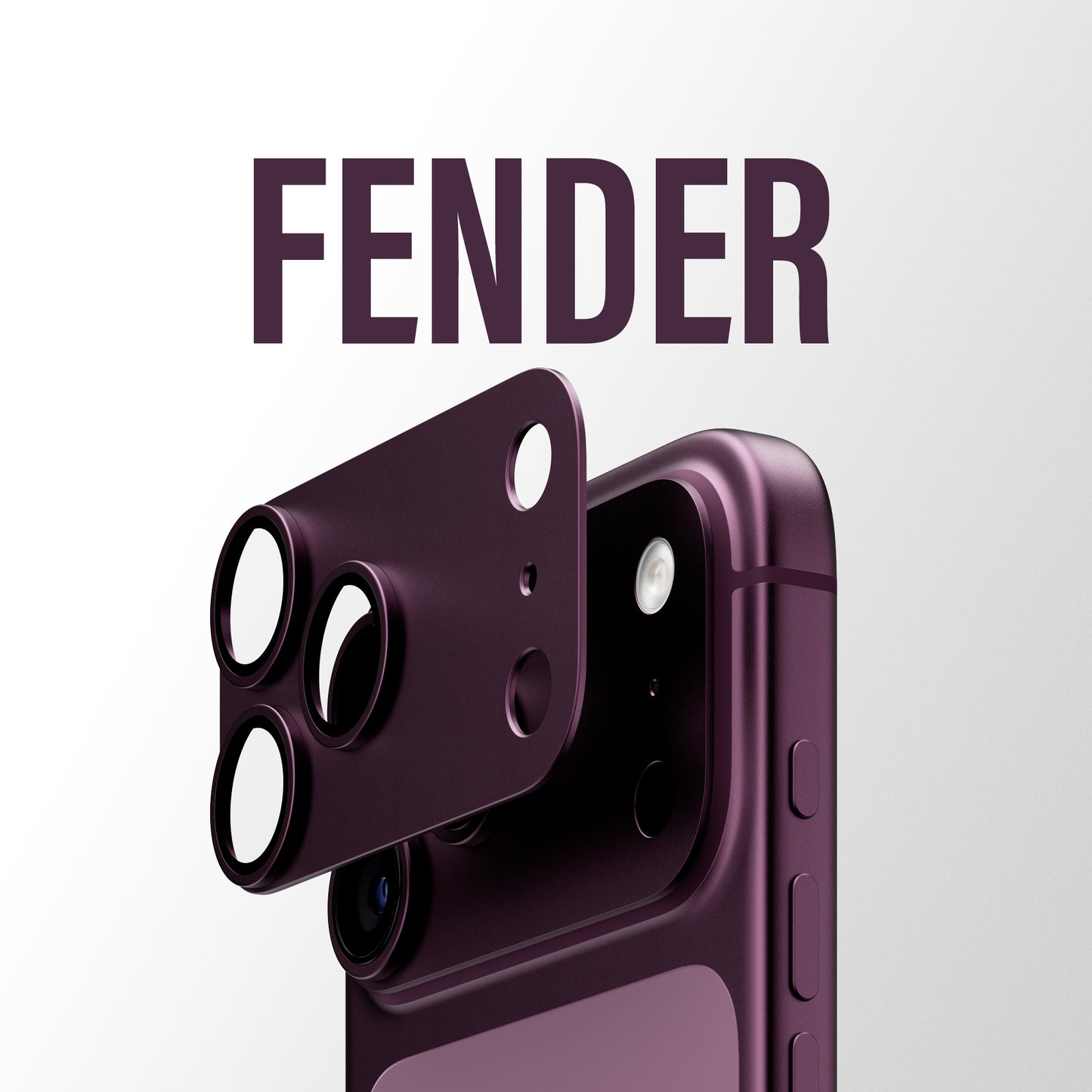 PanzerGlass Fender Camera Protector Purple for iPhone 18 Pro Max