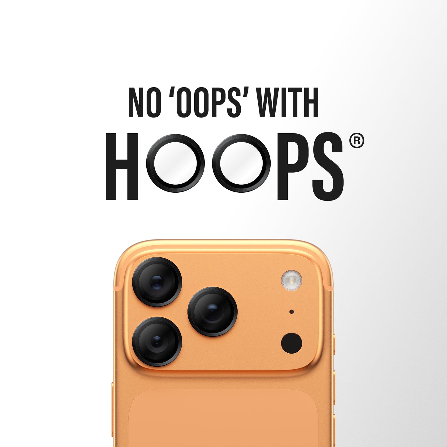 PanzerGlass Hoops Black Camera Lens Protector iPhone 17 Pro | iPhone 17 Pro Max