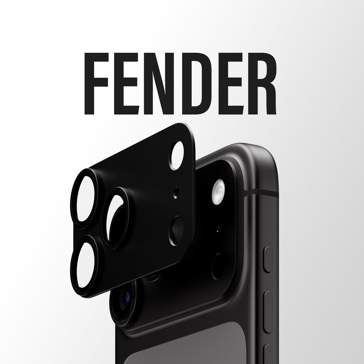 PanzerGlass Fender Camera Protector Black for iPhone 18 Pro Max