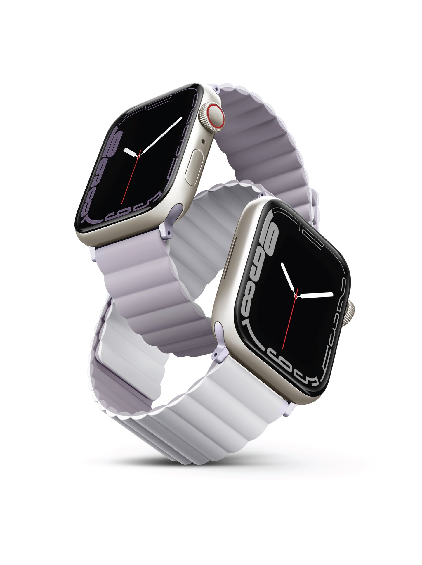 Uniq Revix Magn Sil Band 45-Lilac/White
