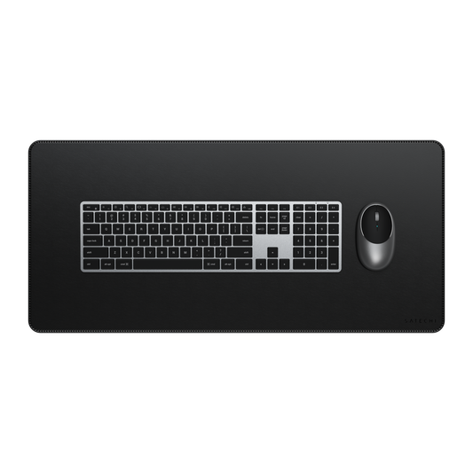 Satechi Vegan - Leather Premium Desk Mat - Black