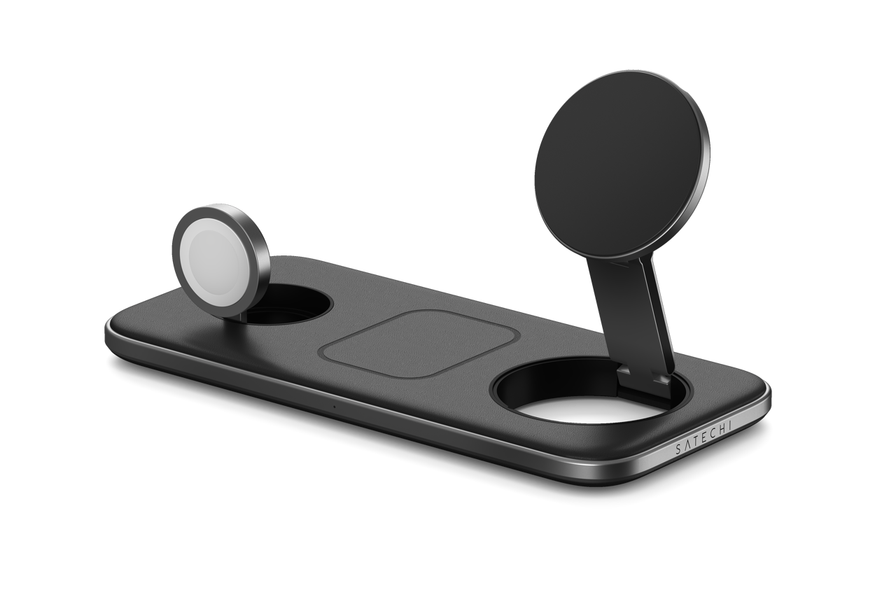 Satechi Qi2 Trio Wireless Charging Pad - with EU, UK & US plugs