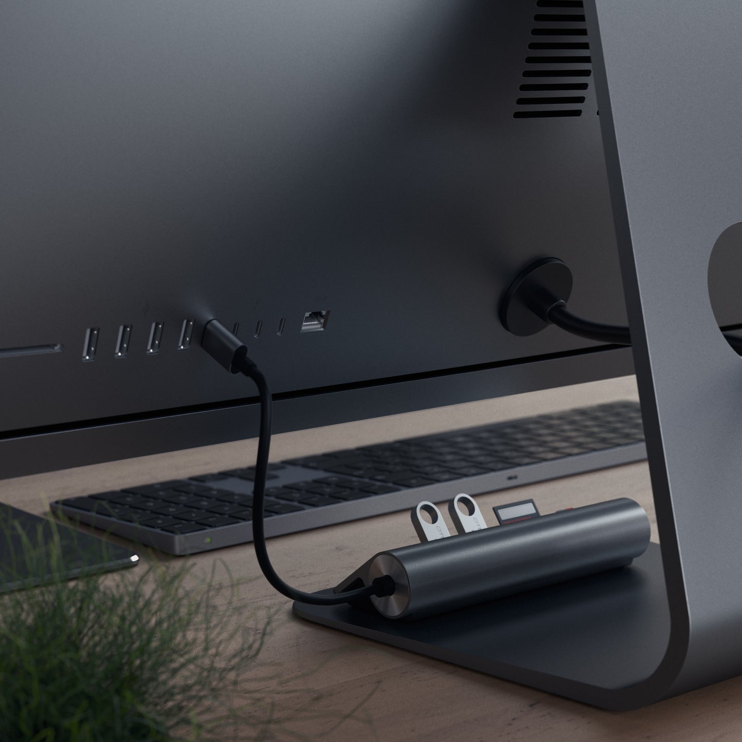 Satechi USB-C Hub - Space gray