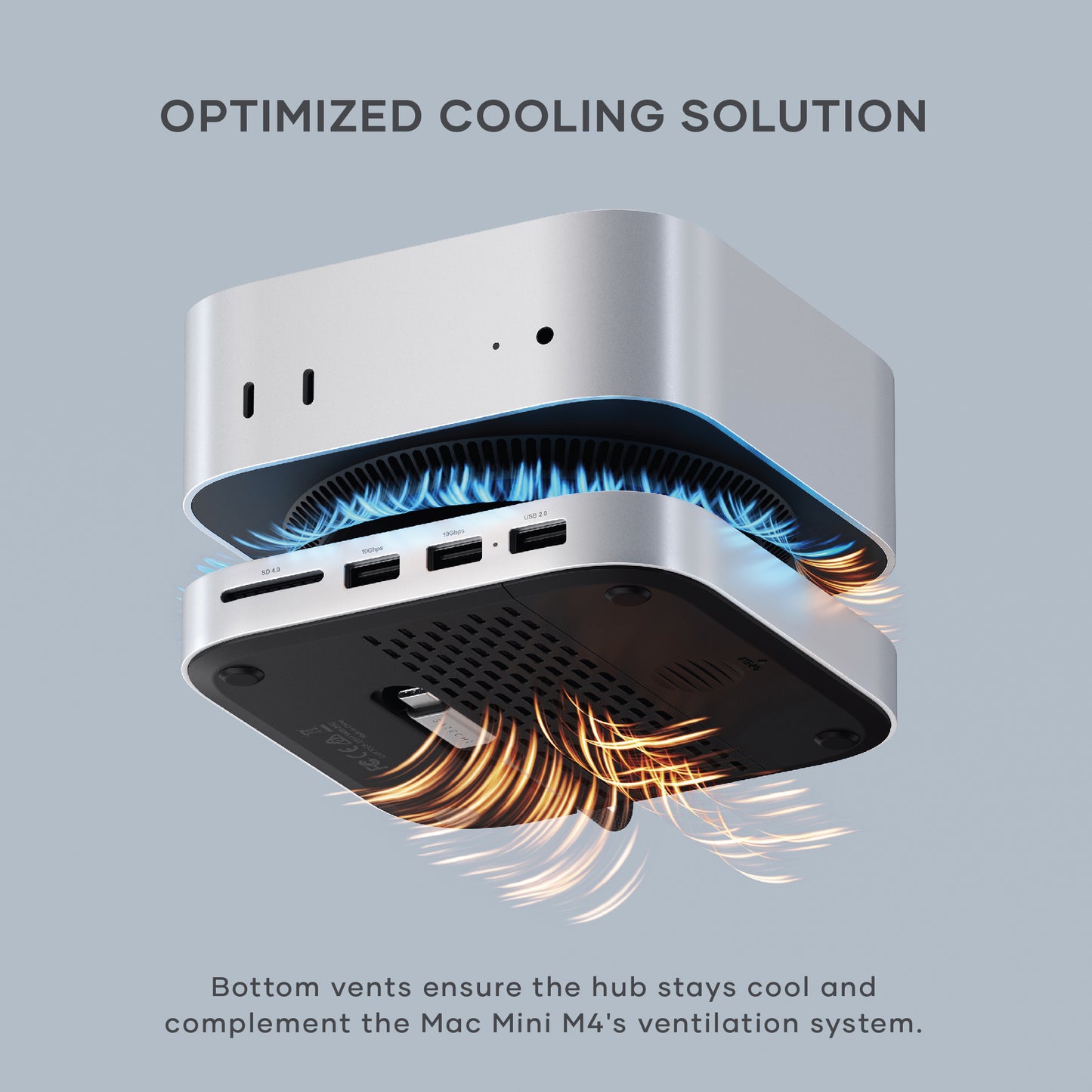 Satechi Mac Mini M4 Stand/Hub SSD Enclosure