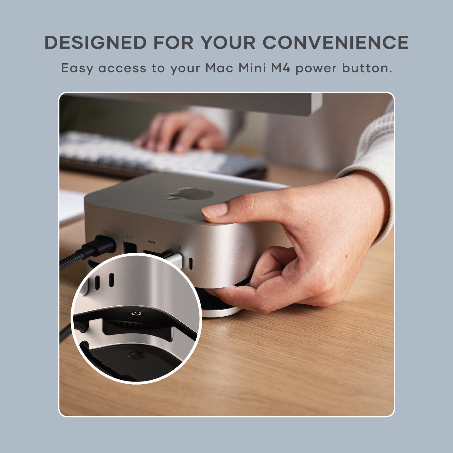 Satechi Mac Mini M4 Stand/Hub SSD Enclosure