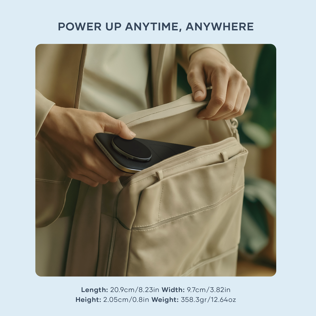 Satechi Qi2 Trio Wireless Charging Pad - with EU, UK & US plugs