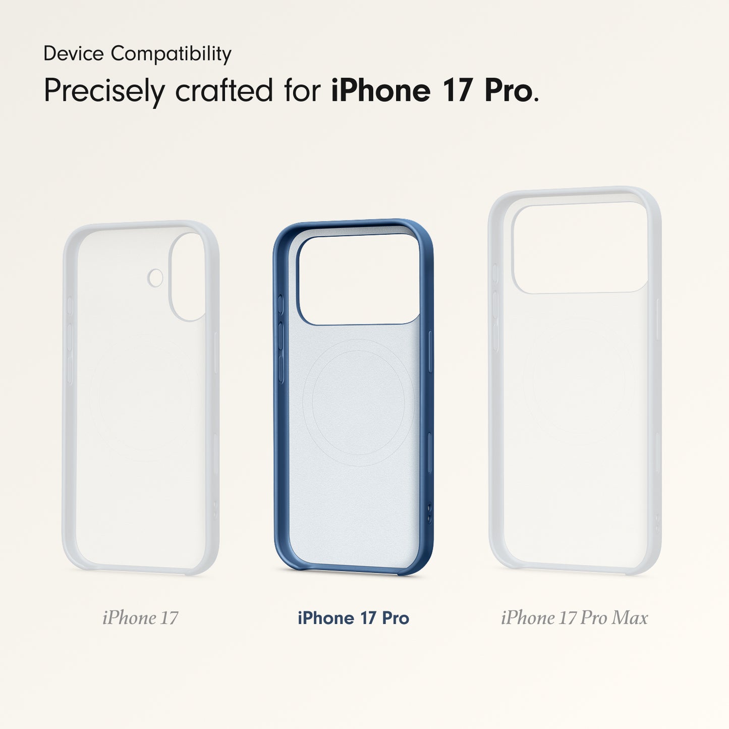 Beats iPhone 17 Pro Kickstand Case with MagSafe and Camera Control - Bedrock Blue